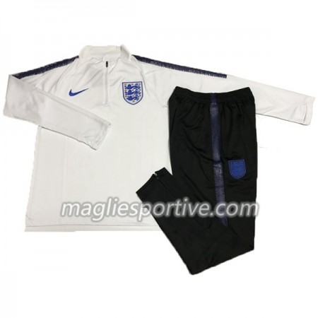 Inghilterra Tute Felpe da Allenamento 2018 Bianco